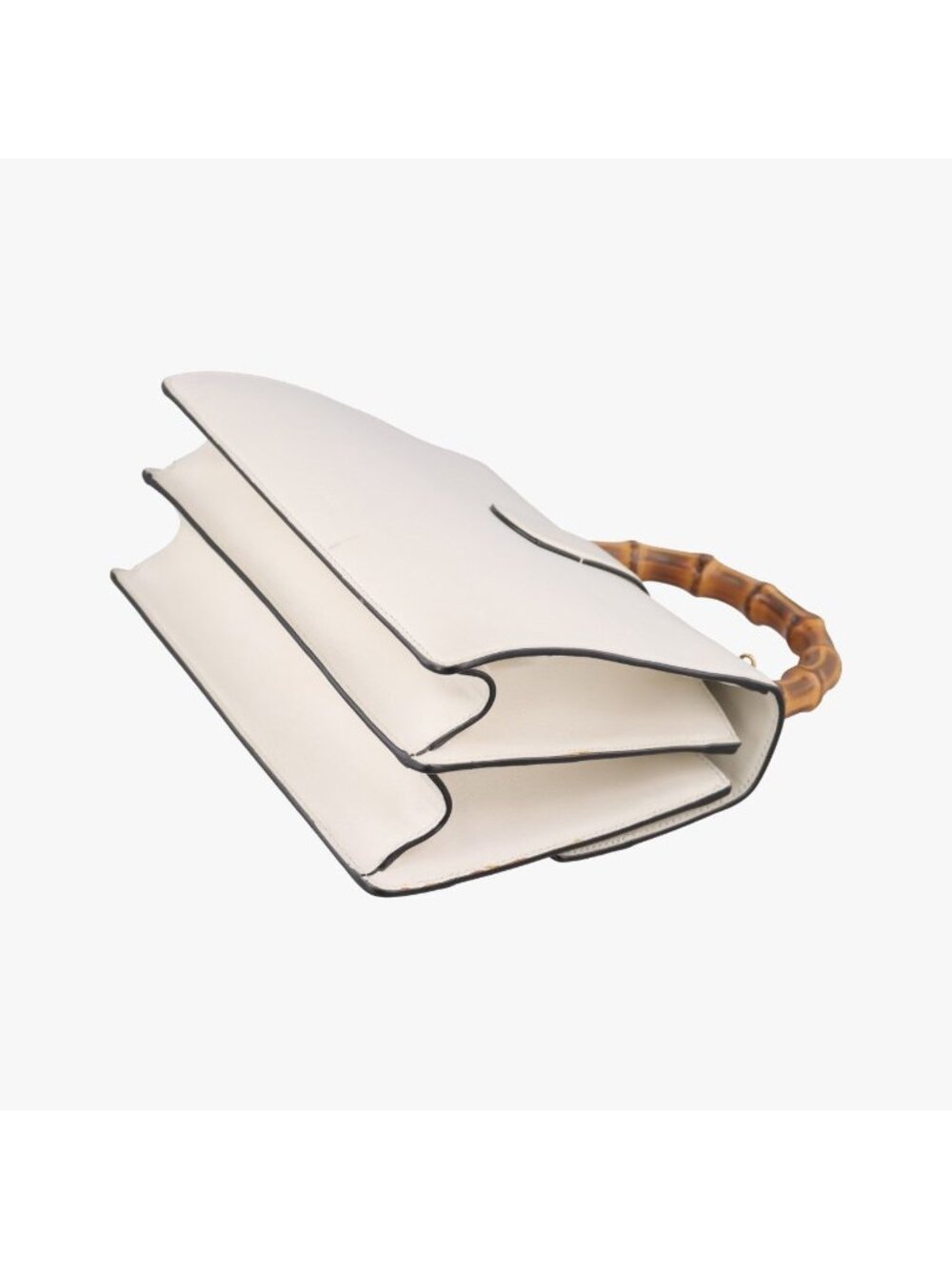 ★SOLD★ Gucci Dionysus Bamboo White Navy Red Leather Messenger Bag - Picture 6 of 15